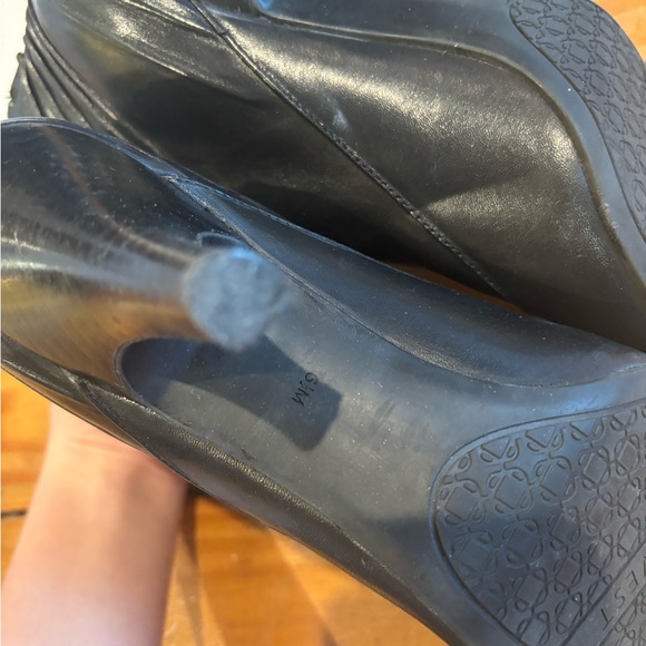 (418) NINE WEST BLACK BOOT HEELS - Picture 10 of 14